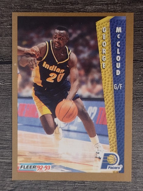 1992-93 Fleer #350 George McCloud
