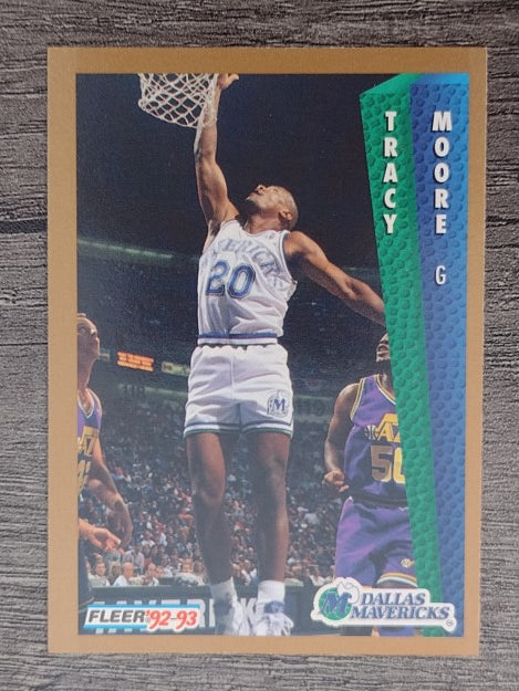 1992-93 Fleer #324 Tracy Moore RC