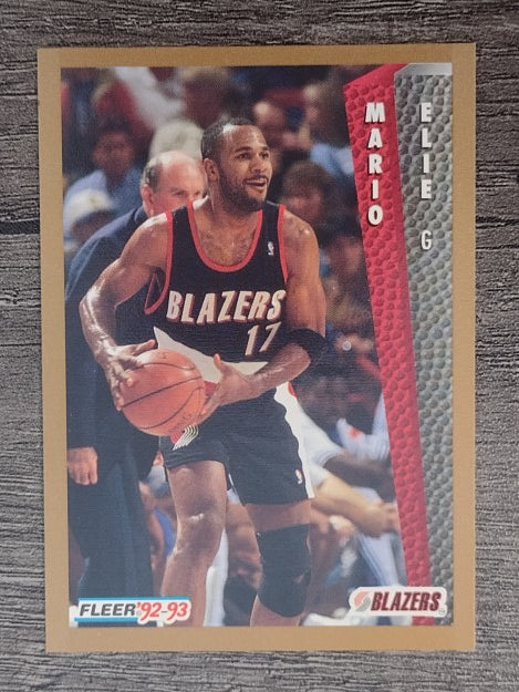 1992-93 Fleer #416 Mario Elie