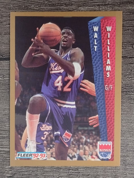1992-93 Fleer #424 Walt Williams RC