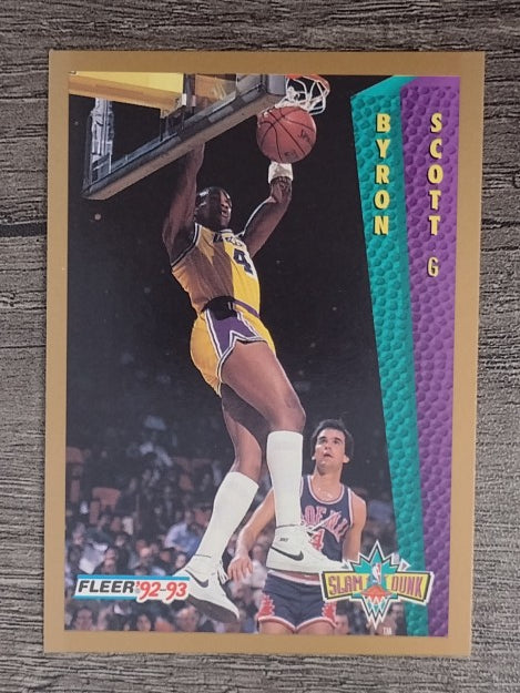 1992-93 Fleer #284 Byron Scott SD