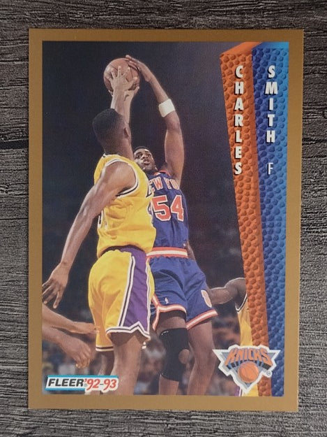 1992-93 Fleer #397 Charles Smith
