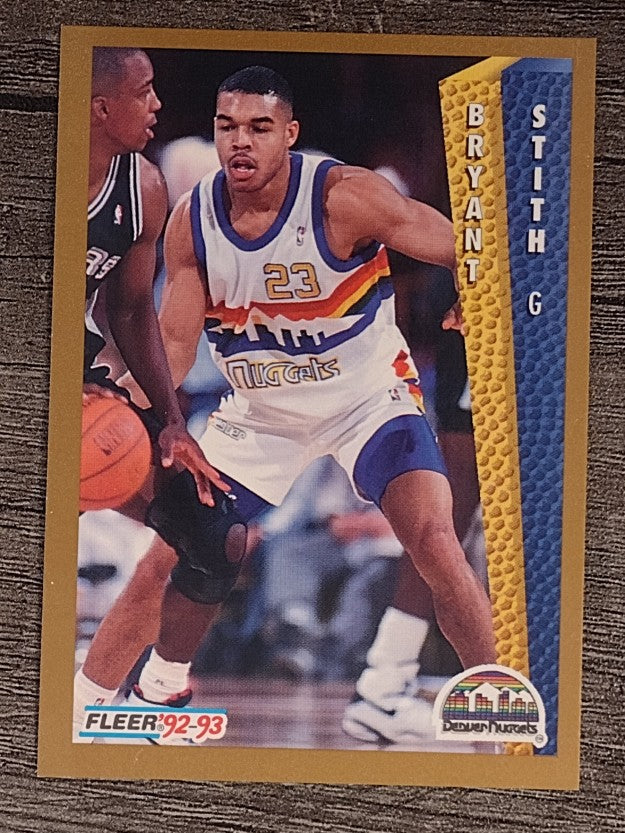 1992-93 Fleer #332 Bryant Stith RC
