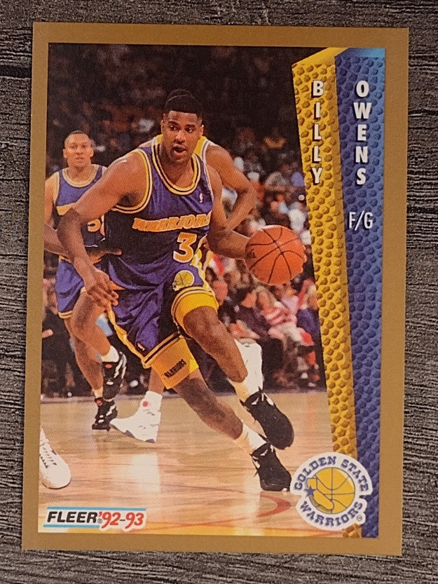 1992-93 Fleer #79 Billy Owens