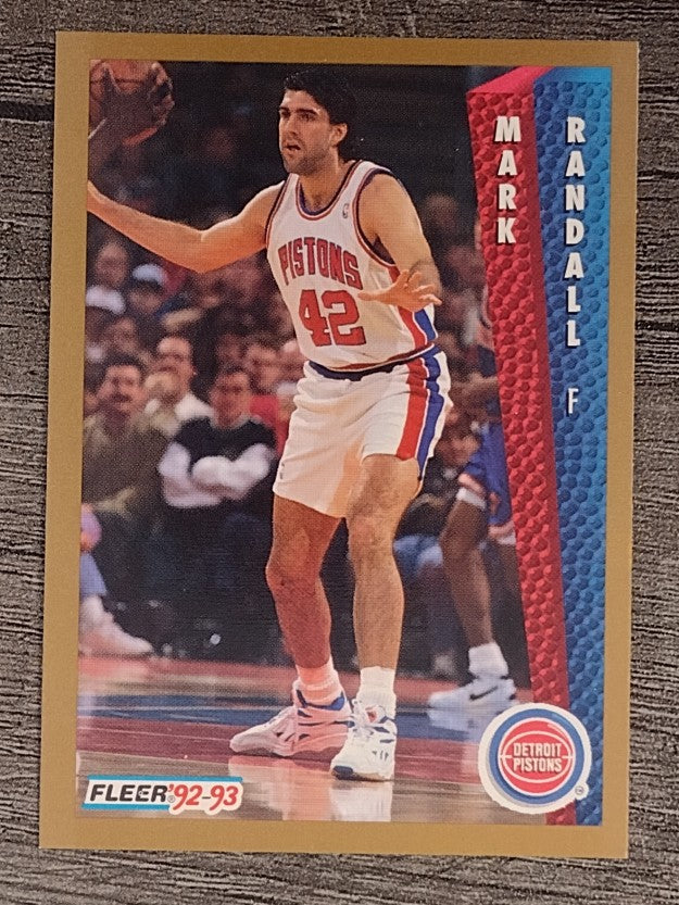 1992-93 Fleer #336 Mark Randall
