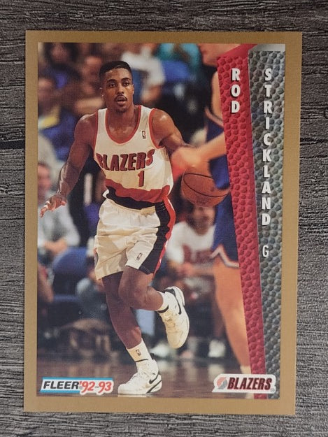1992-93 Fleer #420 Rod Strickland