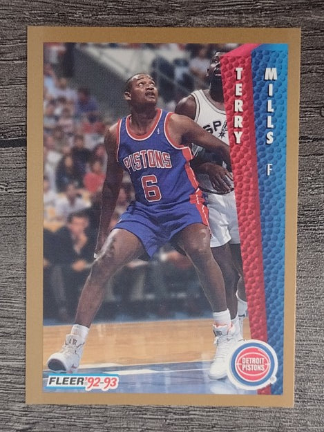 1992-93 Fleer #334 Terry Mills