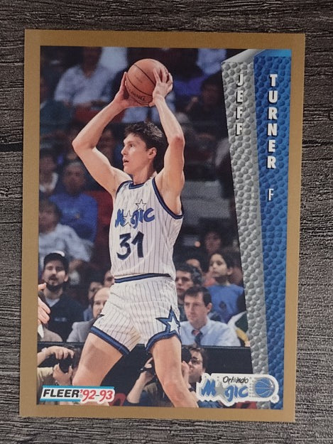 1992-93 Fleer #403 Jeff Turner