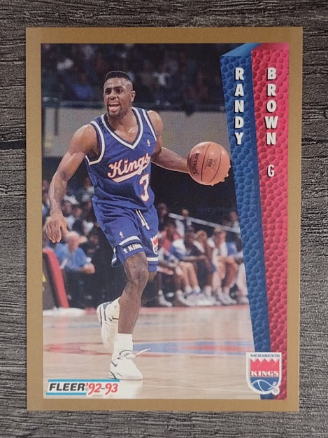 1992-93 Fleer #421 Randy Brown
