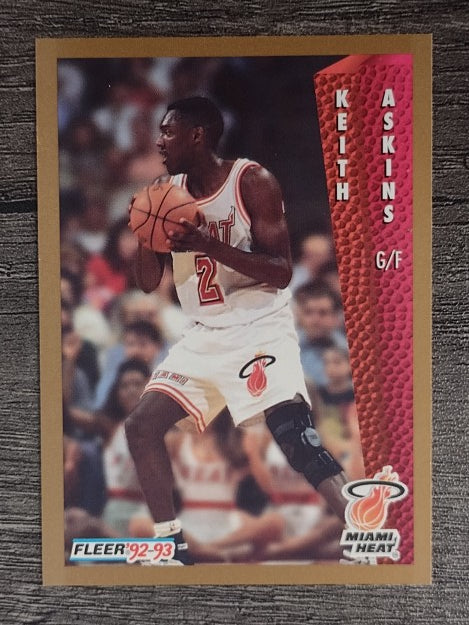 1992-93 Fleer #366 Keith Askins