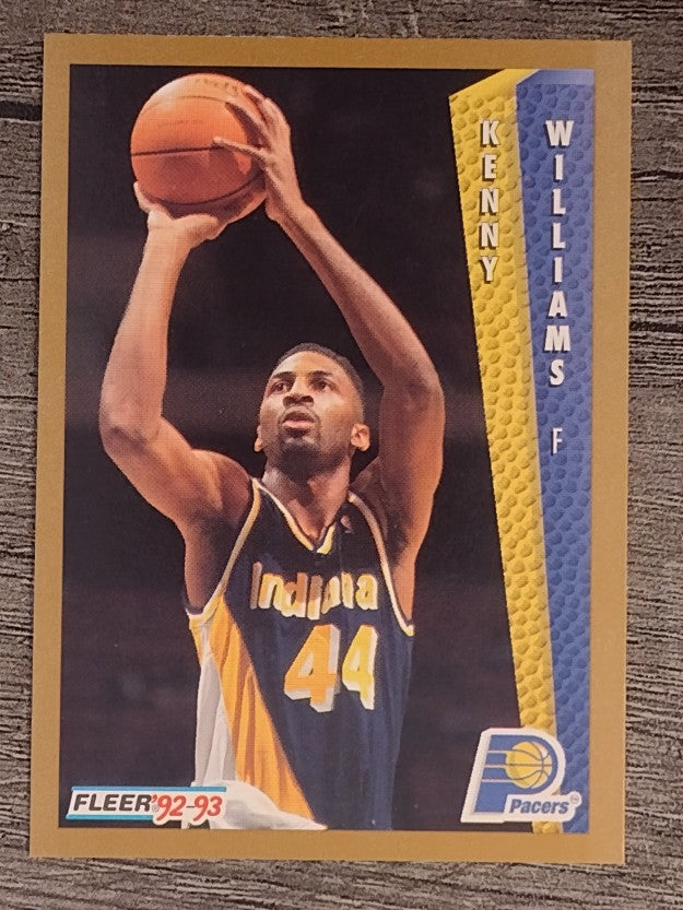 1992-93 Fleer #354 Kenny Williams