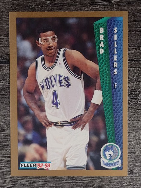 1992-93 Fleer #382 Brad Sellers