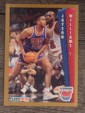 1992-93 Fleer #391 Jayson Williams