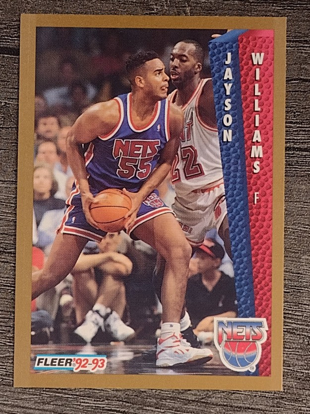 1992-93 Fleer #391 Jayson Williams