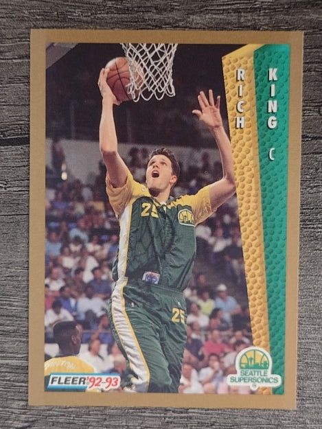 1992-93 Fleer #431 Rich King