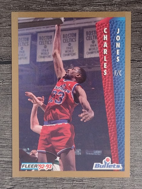 1992-93 Fleer #439 Charles Jones