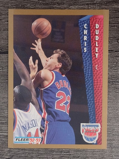 1992-93 Fleer #387 Chris Dudley