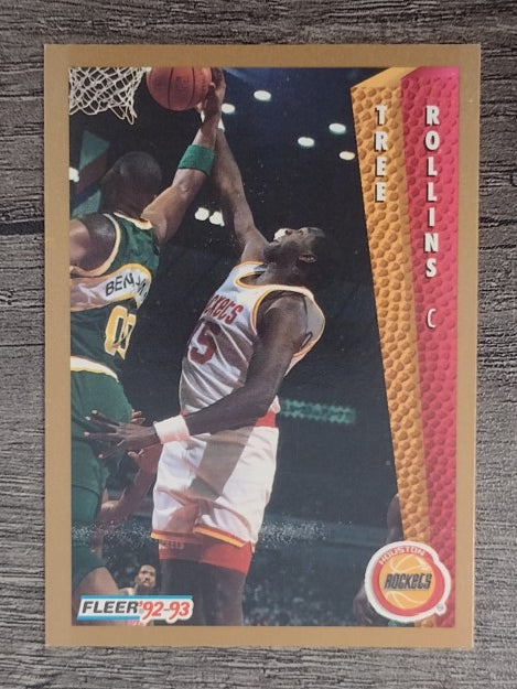 1992-93 Fleer #348 Tree Rollins