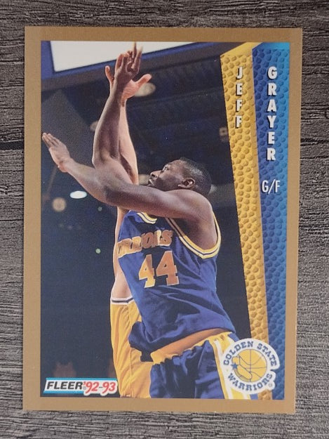 1992-93 Fleer #339 Jeff Grayer