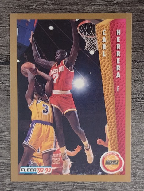 1992-93 Fleer #346 Carl Herrera