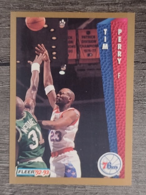 1992-93 Fleer #408 Tim Perry