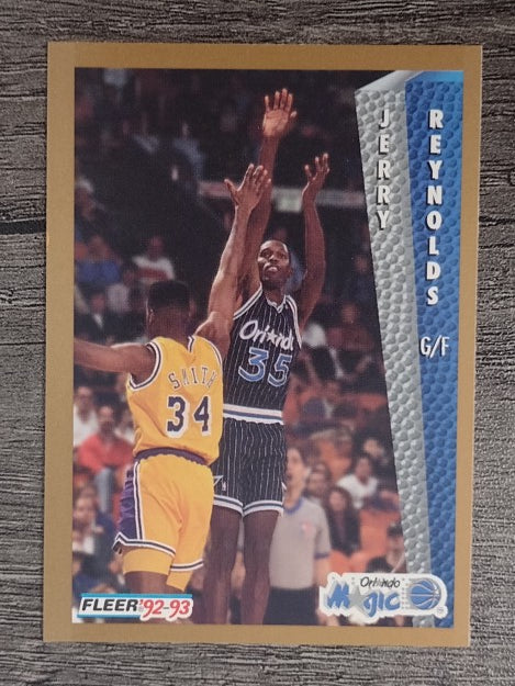 1992-93 Fleer #402 Jerry Reynolds