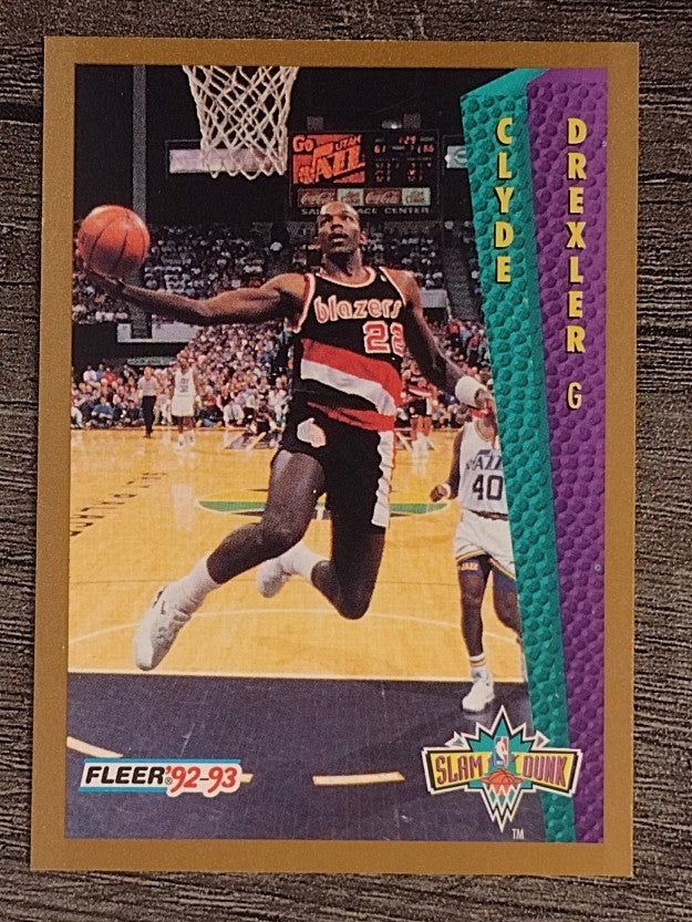 1992-93 Fleer #270 Clyde Drexler SD