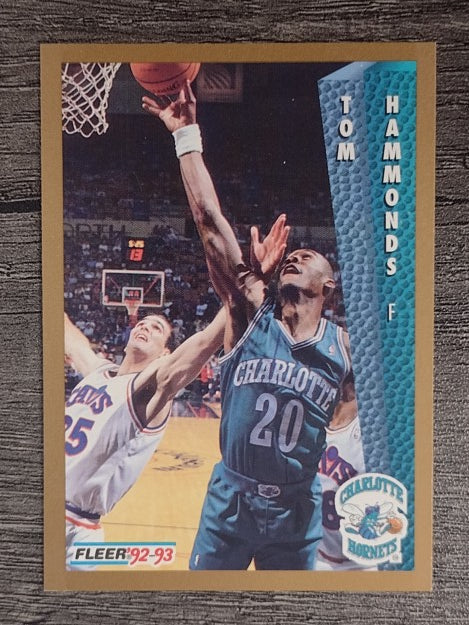 1992-93 Fleer #309 Tom Hammonds