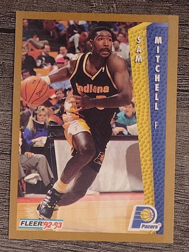 1992-93 Fleer #351 Sam Mitchell