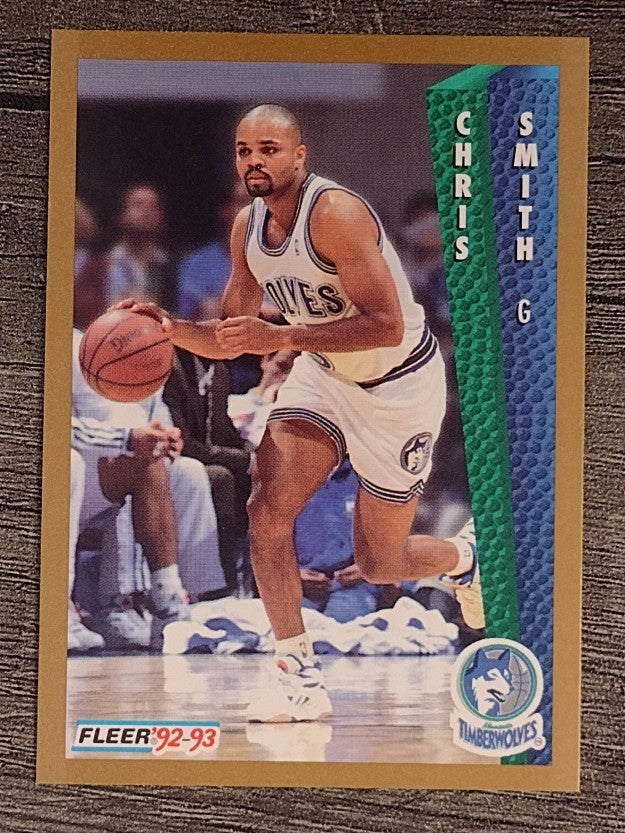 1992-93 Fleer #383 Chris Smith RC