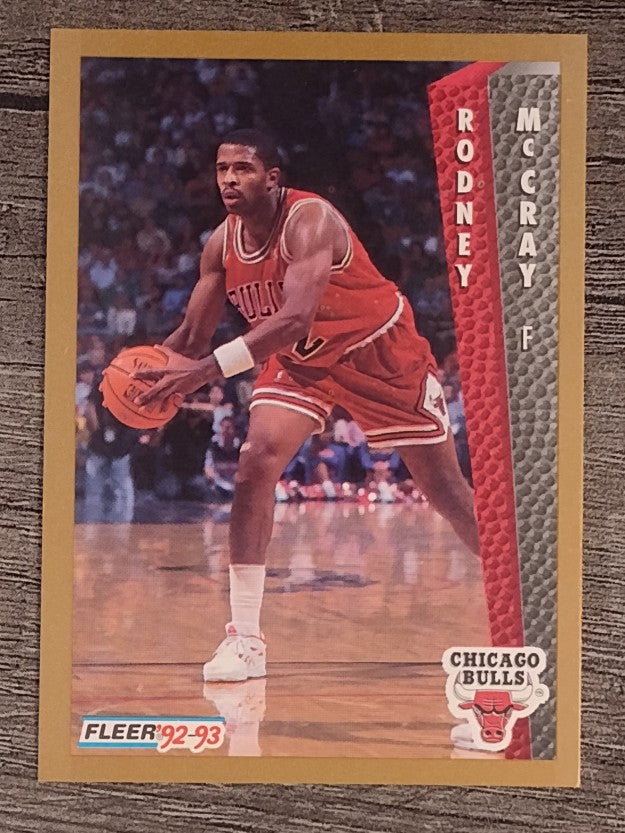 1992-93 Fleer #313 Rodney McCray