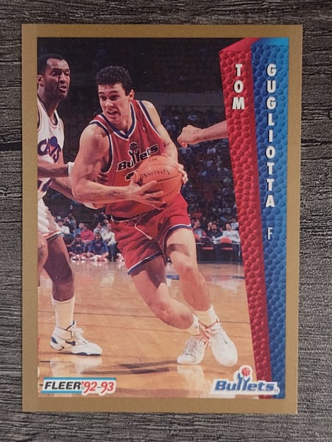 1992-93 Fleer #437 Tom Gugliotta RC