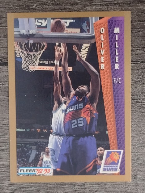 1992-93 Fleer #413 Oliver Miller RC
