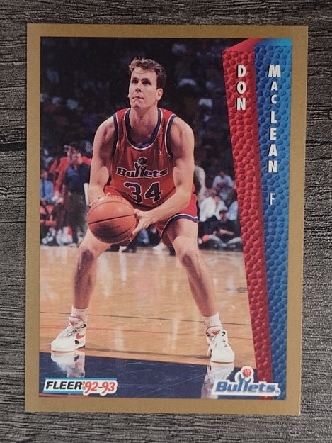 1992-93 Fleer #440 Don MacLean RC