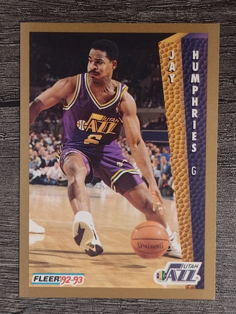 1992-93 Fleer #435 Jay Humphries