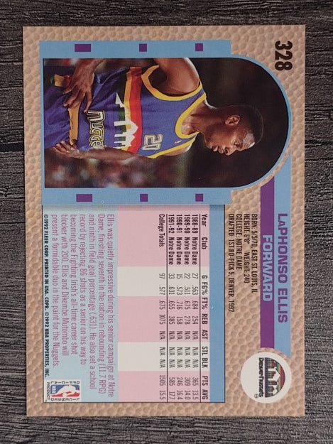 1992-93 Fleer #328 LaPhonso Ellis RC