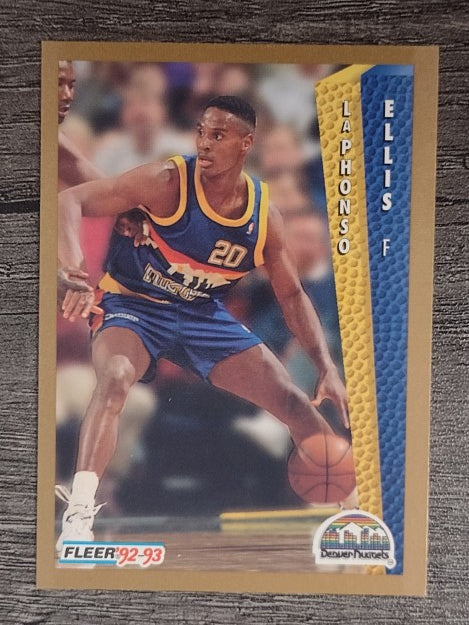 1992-93 Fleer #328 LaPhonso Ellis RC