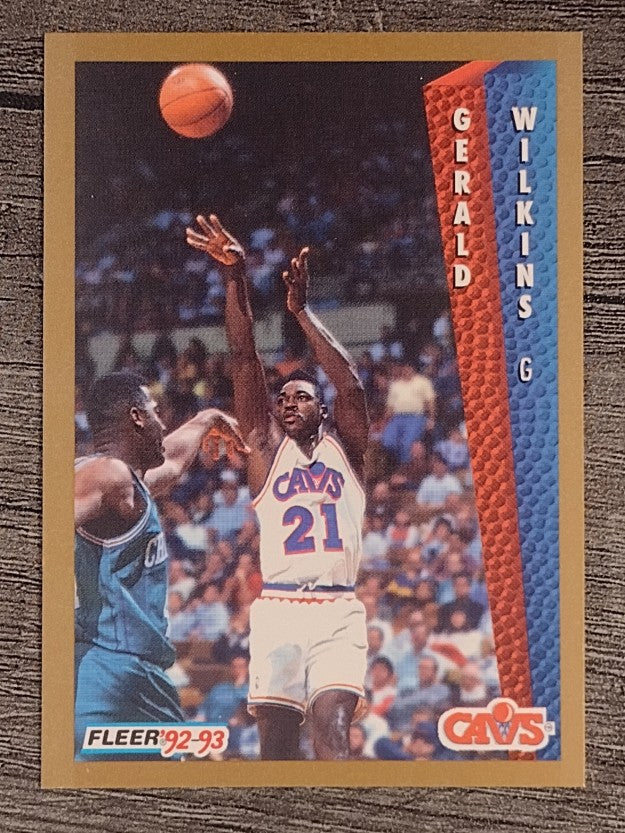 1992-93 Fleer #320 Gerald Wilkins
