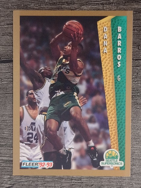 1992-93 Fleer #430 Dana Barros