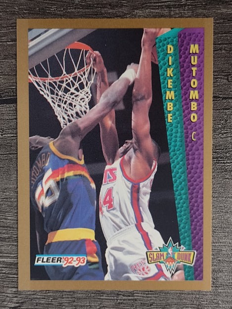 1992-93 Fleer #286 Dikembe Mutombo SD