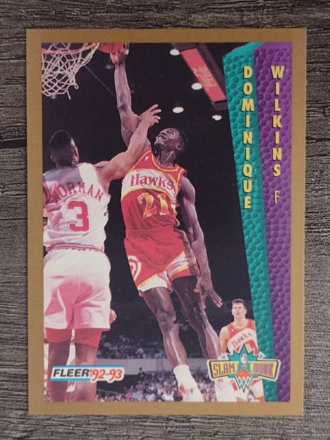 1992-93 Fleer #279 Dominique Wilkins SD
