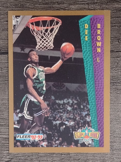 1992-93 Fleer #281 Dee Brown SD