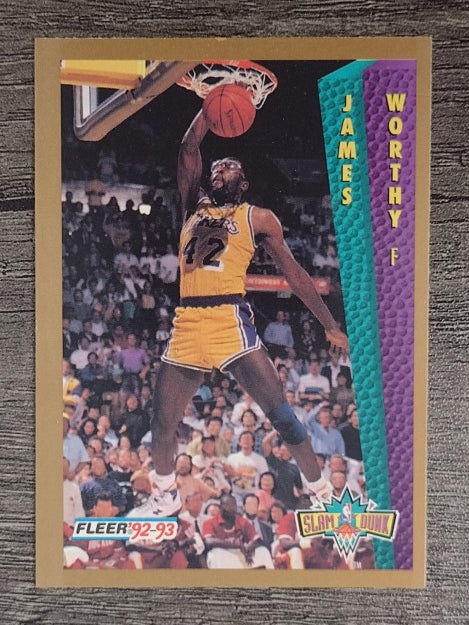 1992-93 Fleer #274 James Worthy SD