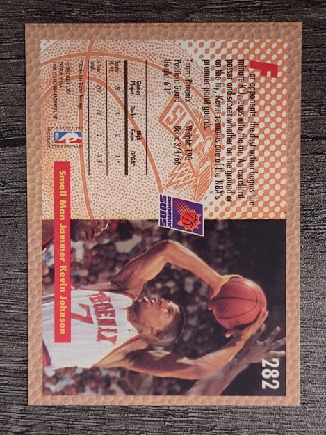 1992-93 Fleer #282 Kevin Johnson SD