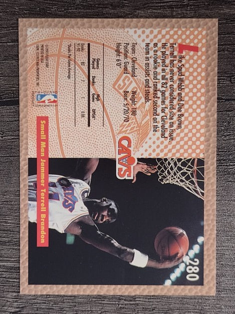 1992-93 Fleer #280 Terrell Brandon SD