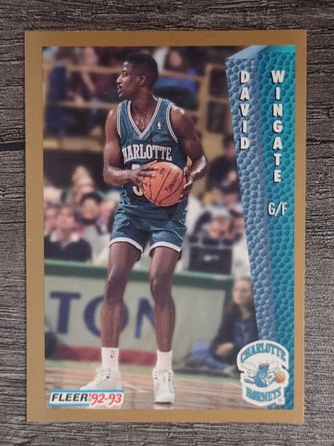 1992-93 Fleer #312 David Wingate