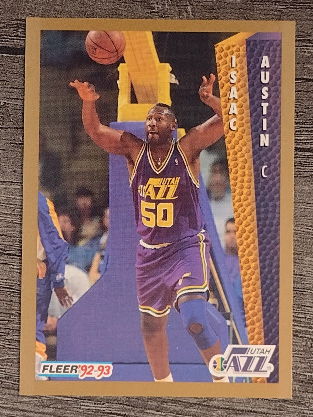 1992-93 Fleer #432 Isaac Austin RC