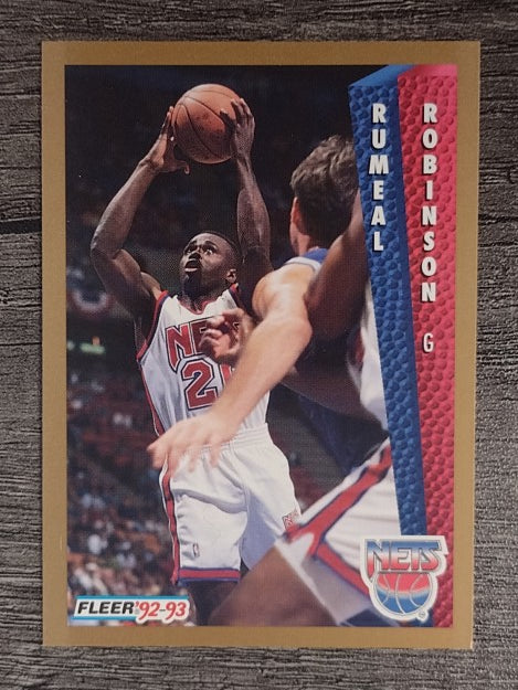 1992-93 Fleer #390 Rumeal Robinson