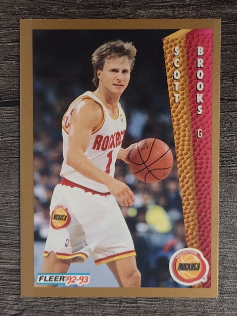 1992-93 Fleer #344 Scott Brooks