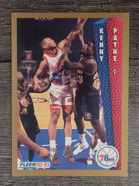 1992-93 Fleer #407 Kenny Payne